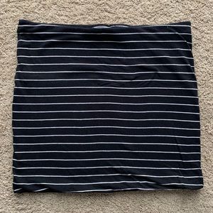 H&M Cotton Stretch Mini Skirt